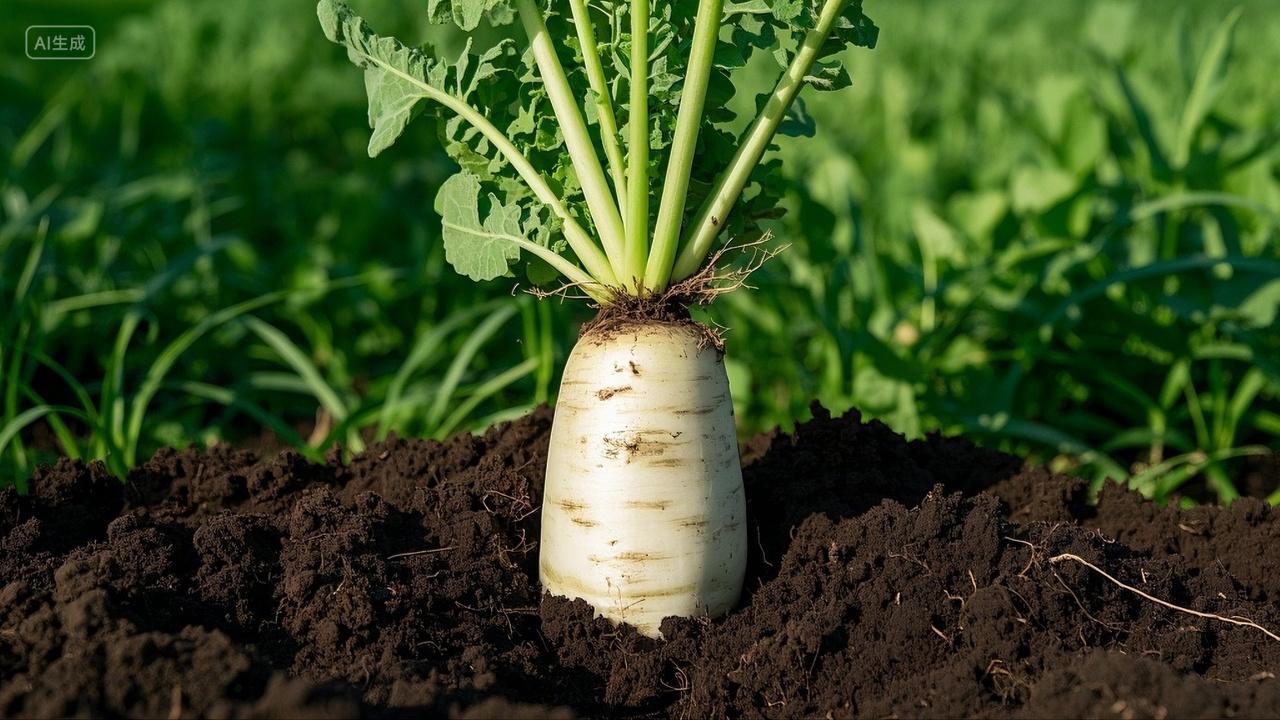 白罗卜新鲜蔬菜营养健康