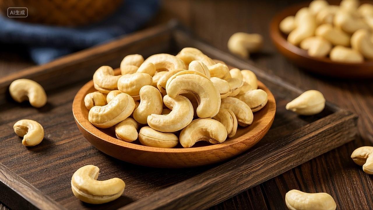 营养零食腰果仁美味坚果新货原味烘焙熟去壳零食坚果特产炒货