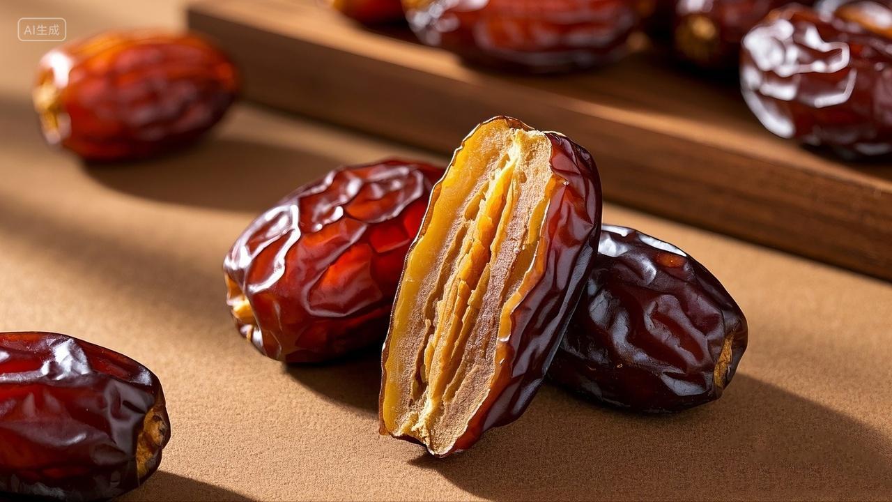 特产 美食 美味 零食 营养 食品 新疆特产自然风干新货椰枣迪拜阿联酋沙特黑耶椰枣大颗粒进口