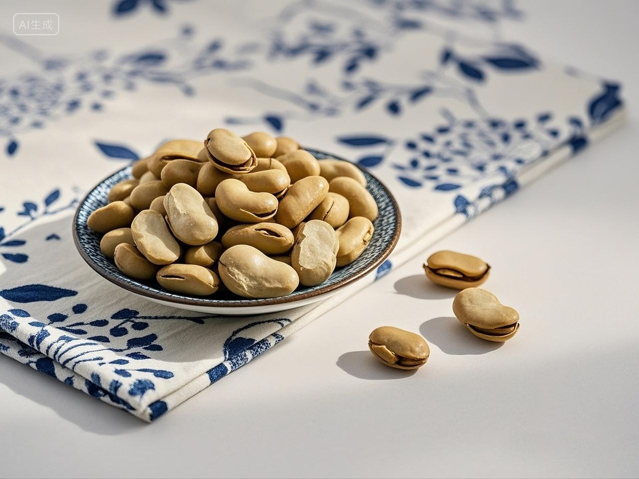 咸香五香豆子美食零食菜单中餐中华料理食物图广告宣传实拍摄影图