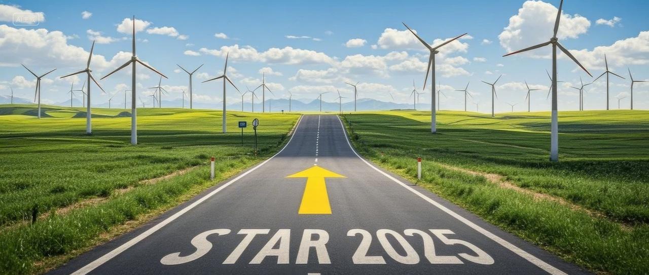 通往2025的道路新的开始梦想目标励志背景图