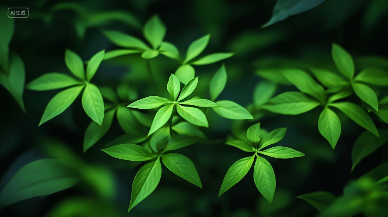 唯美护眼绿植舒缓繁茂的绿植植物唯美小清新绿色背景图电脑壁纸