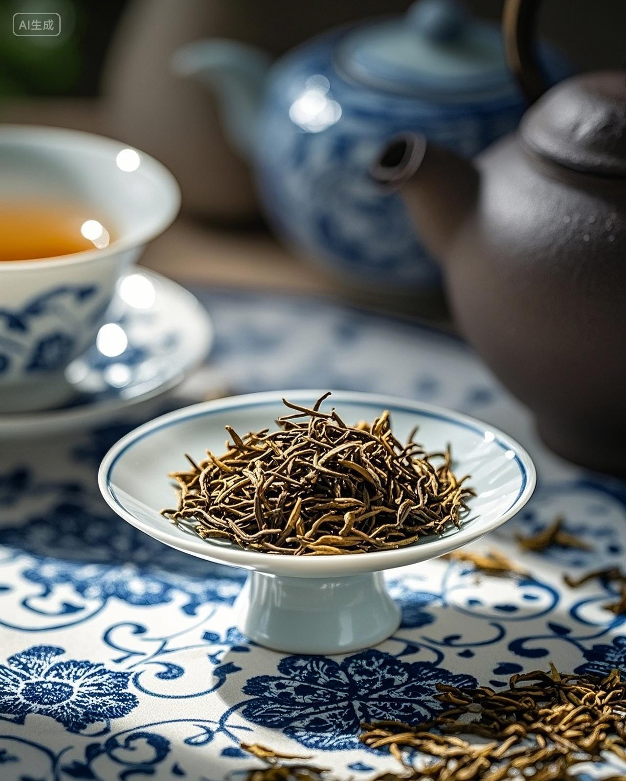 茶叶清明前后茶叶杯具茶具道具摄影场景