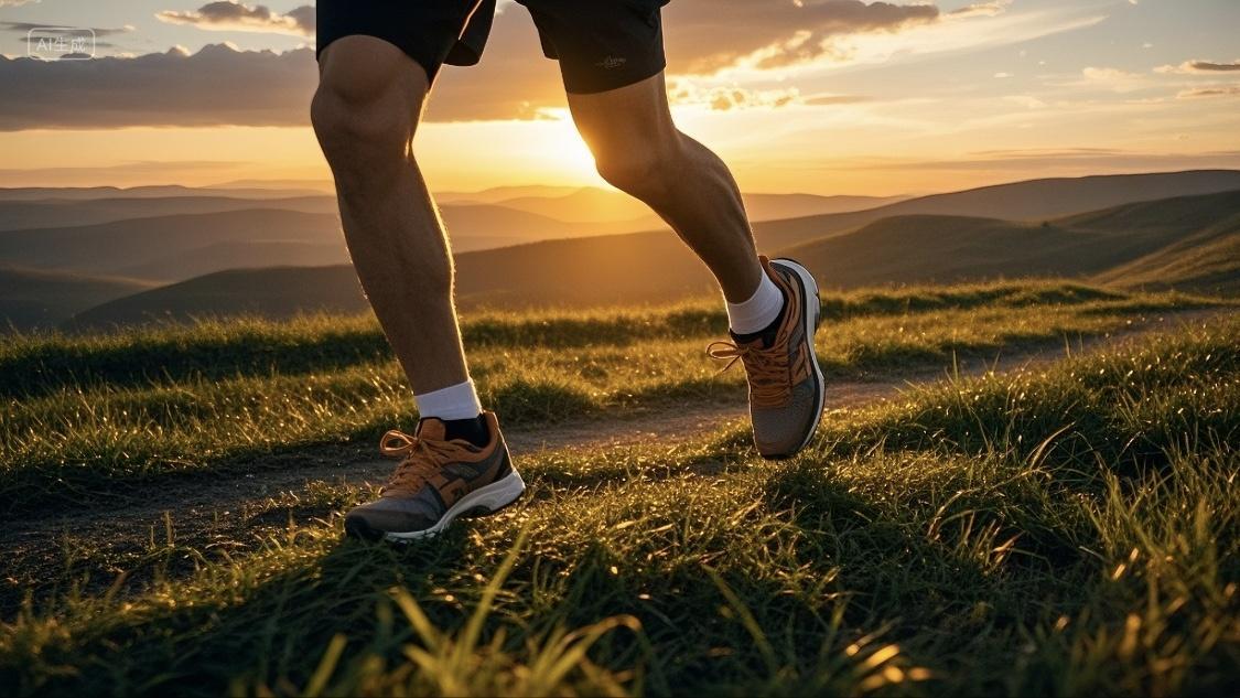 励志奔跑奋斗奔跑坚持克服困难运动健身户外跑步实拍摄影图人物图