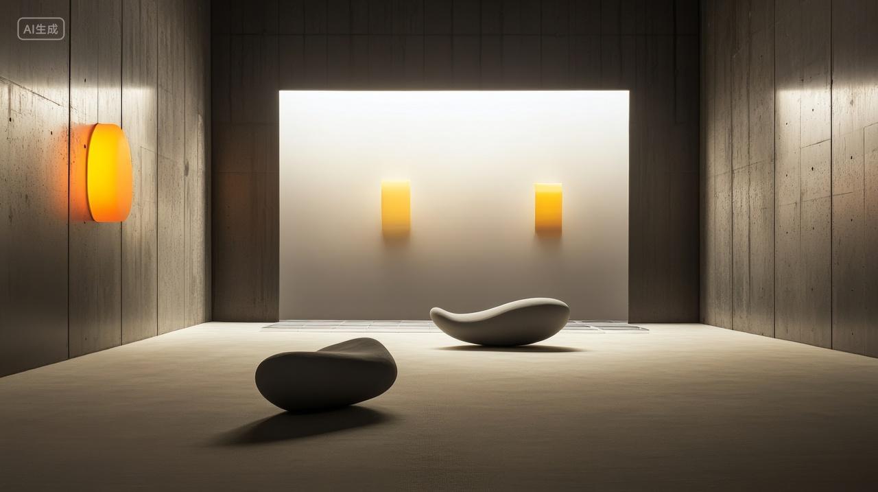 室内装修简约大气风格效果图实景