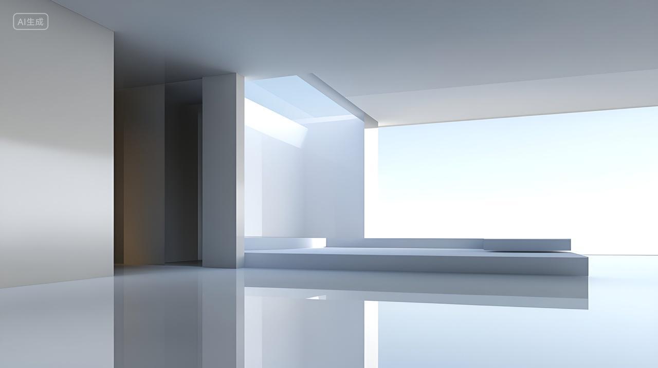 现代简约风格室内设计极简主义家居大窗户