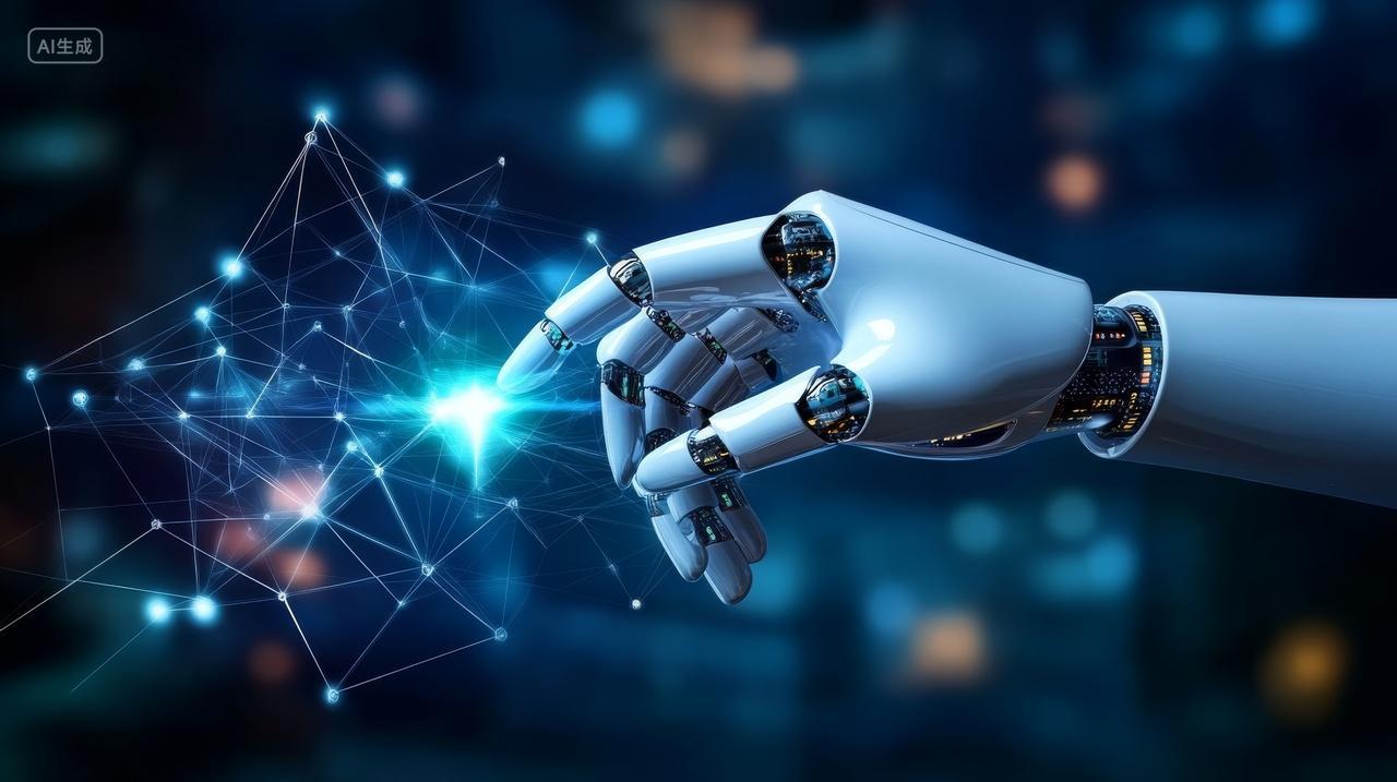 机械手AI人工智能高科技芯片制造