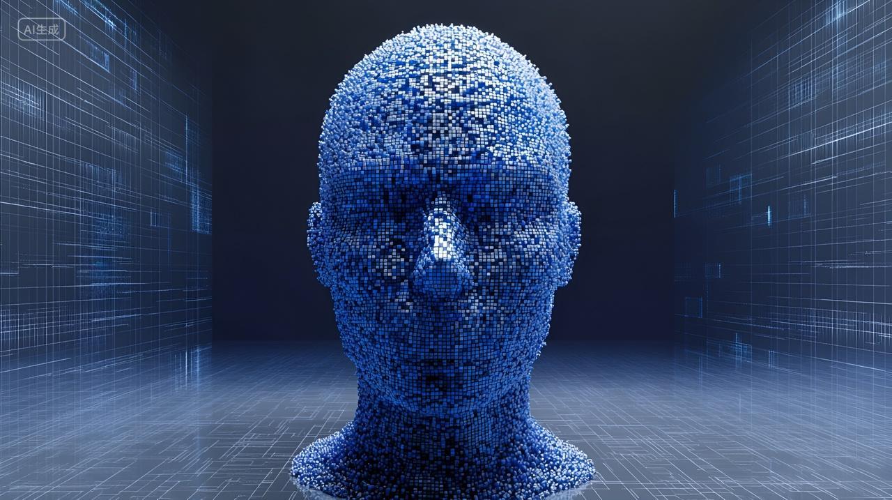 AI人工智能未来科技人体模型机器人