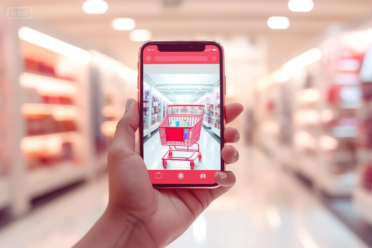 手机里的超市购物体验电子商务