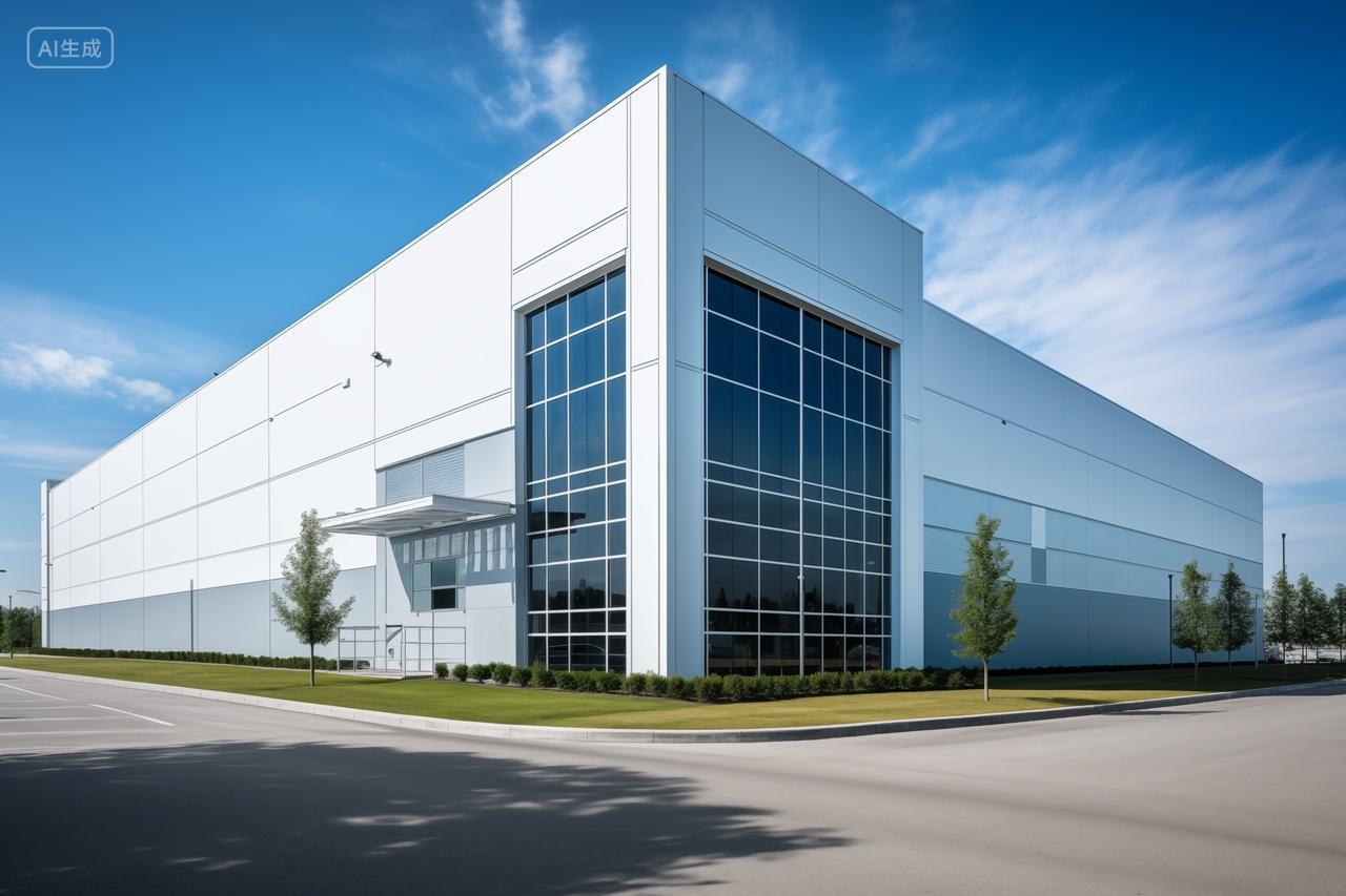 未来现代化工业厂房工业建筑