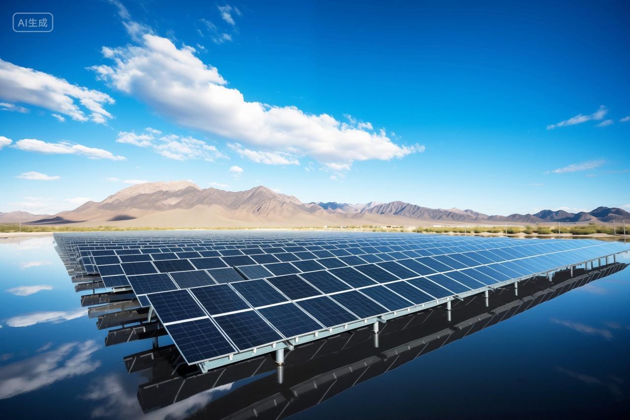 太阳能光伏发电站新能源电脑壁纸