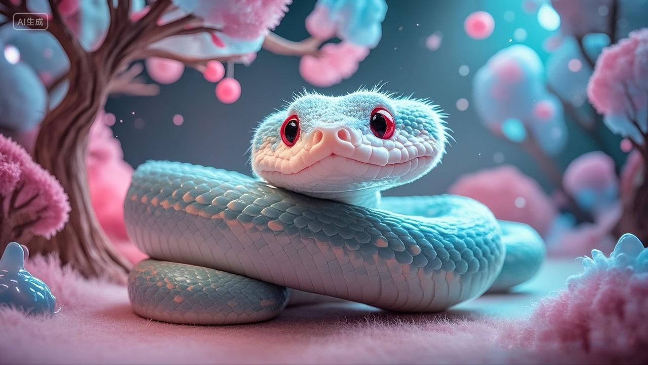 2025年中国新年蛇年吉祥物