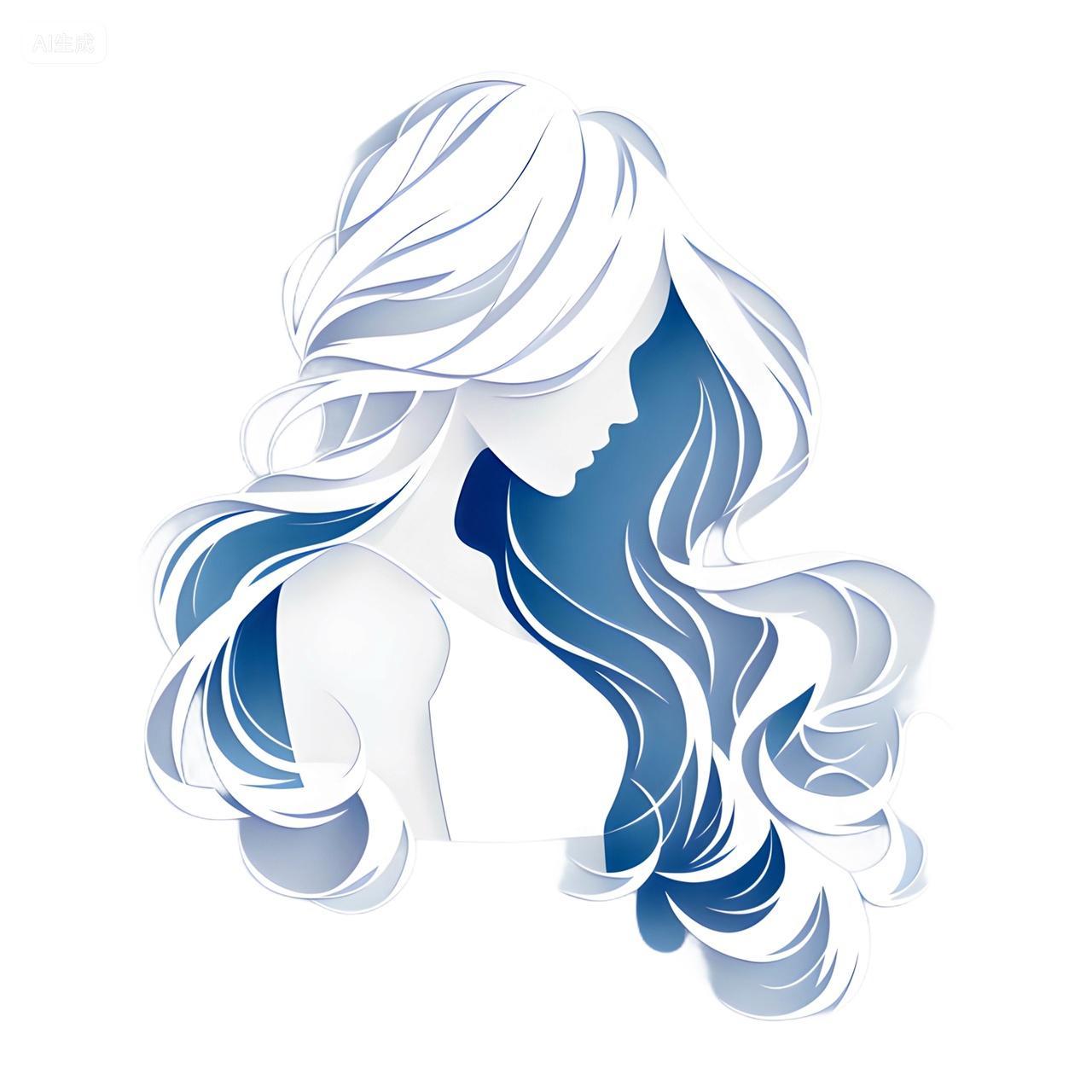 剪纸时尚女人美女元素