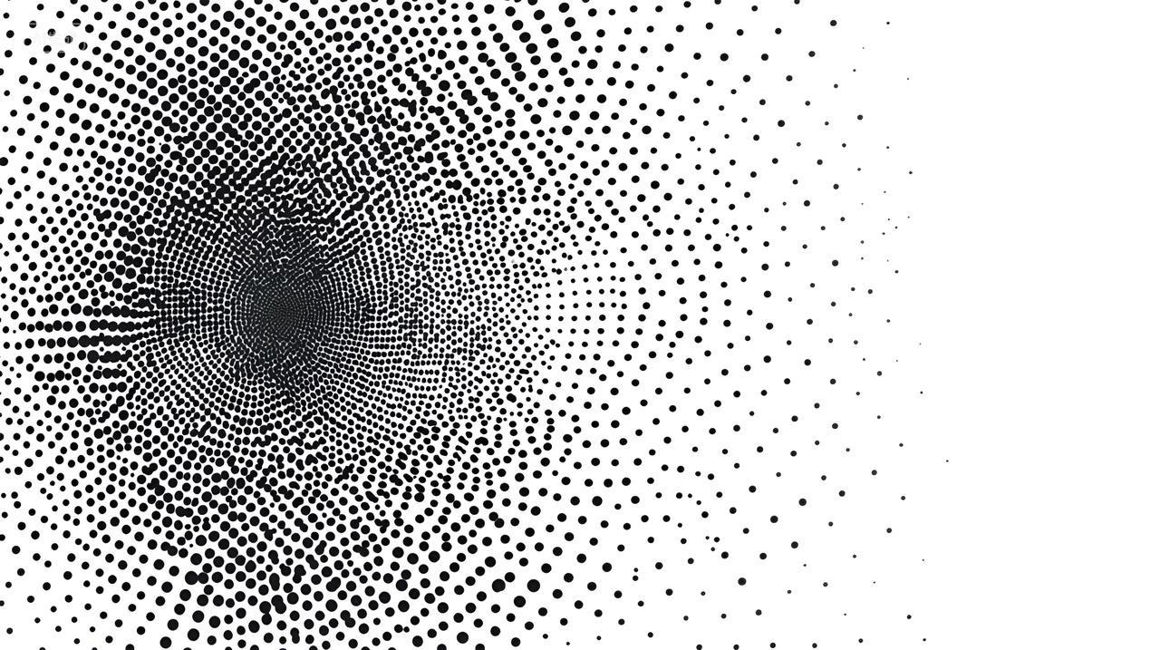 抽象点阵黑点漩涡光斑背景密集恐惧症