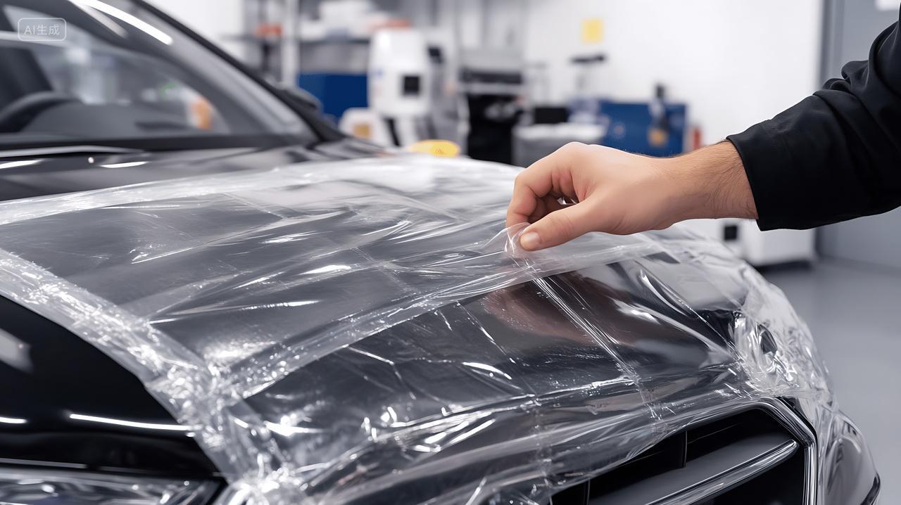 汽车贴膜的场景AI