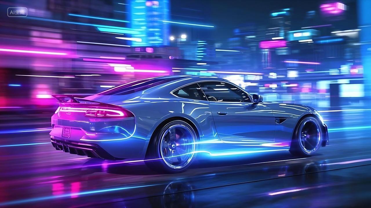 豪华汽车驾驶高端汽车产品图