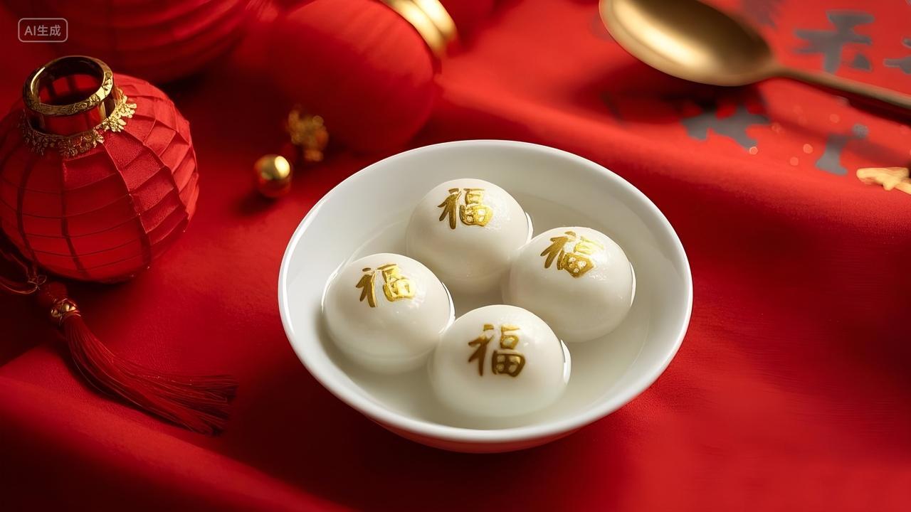 正月十五元宵节汤圆美食