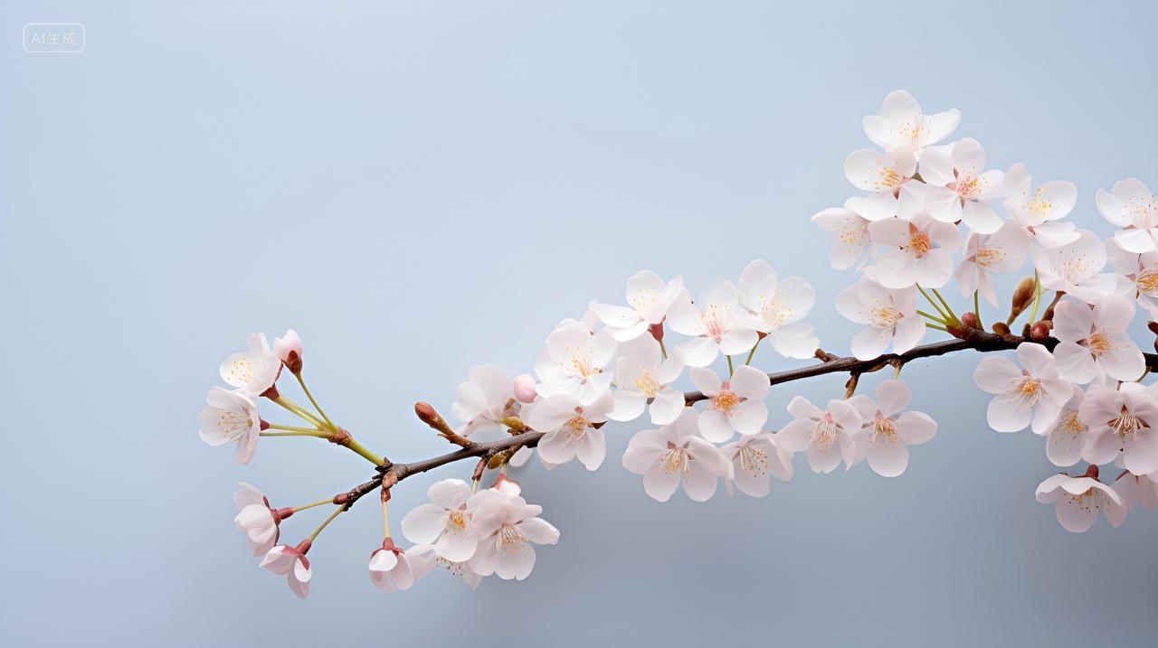 如梦如幻的唯美桃花背景图电脑壁纸