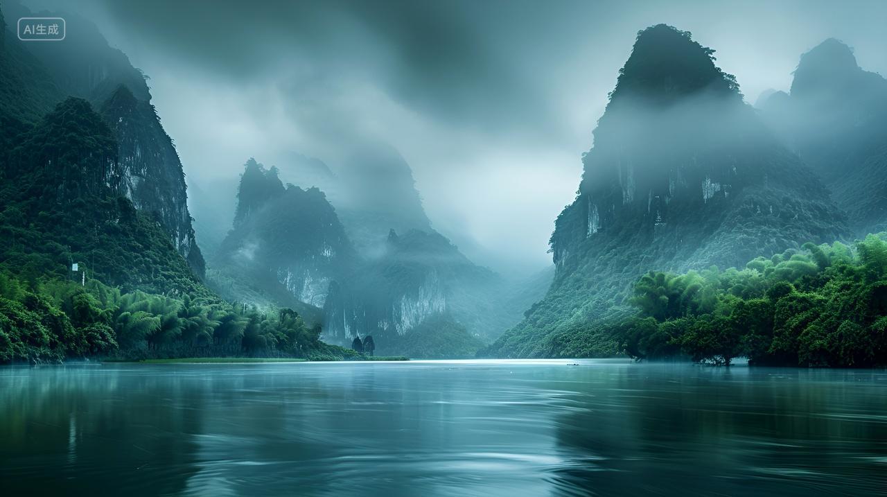 如诗如画的桂林山水