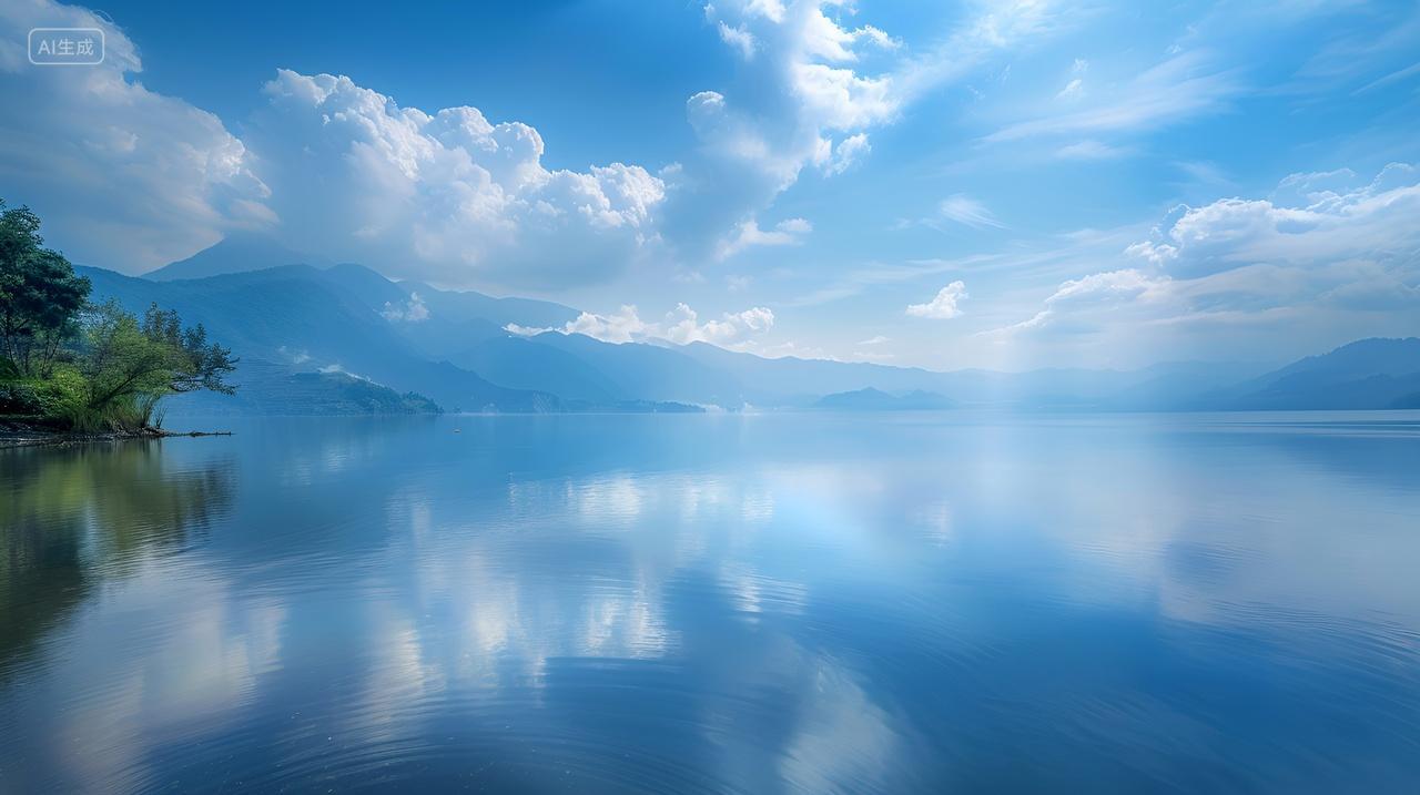 令人心醉的海天一色风景