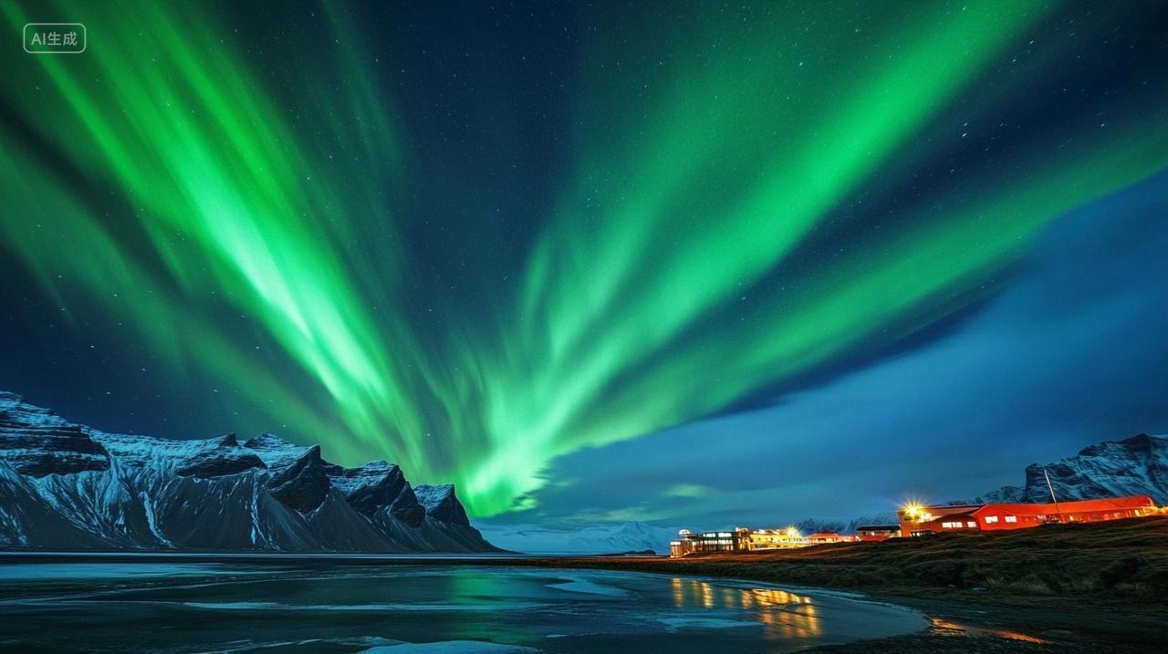 极光北极光风景照片