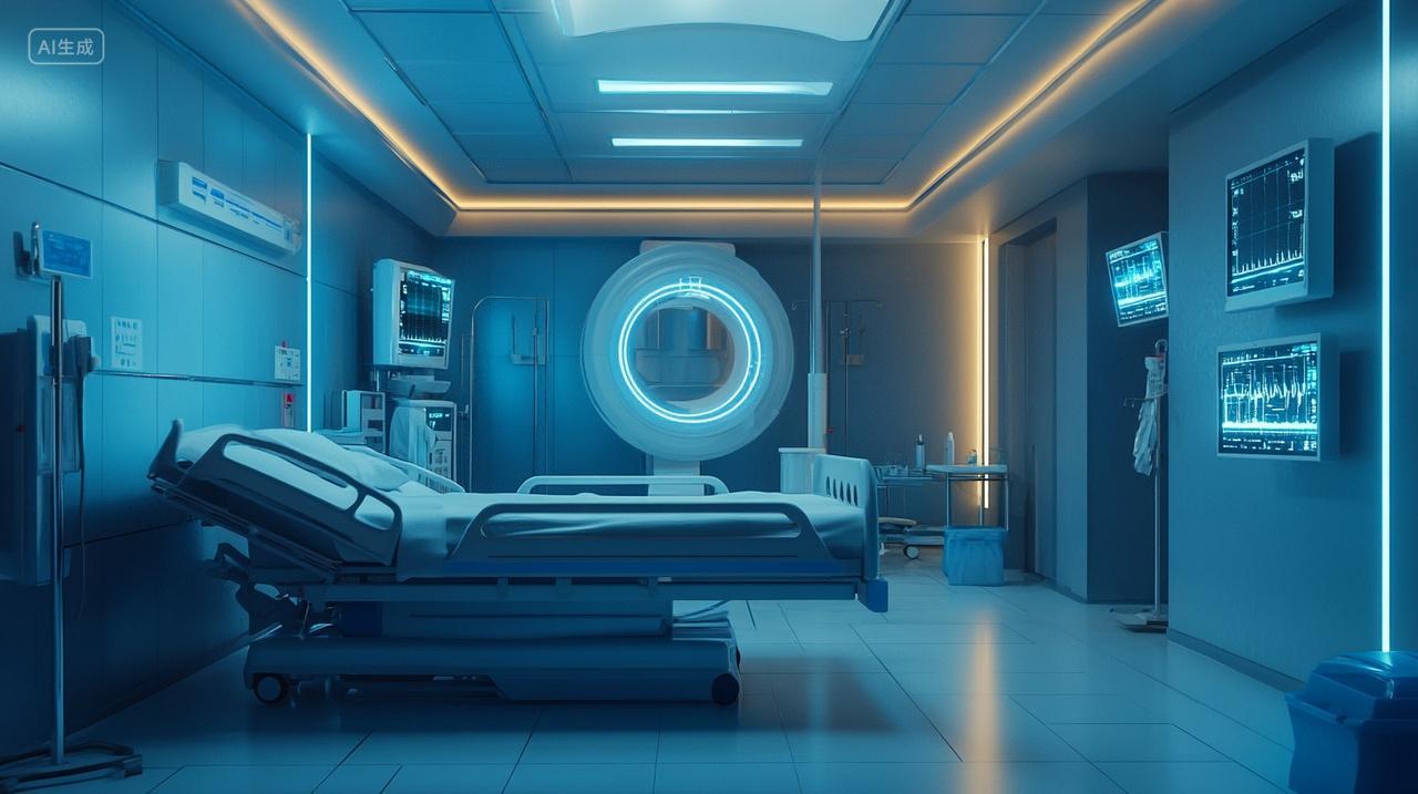 未来科技感医院病房医疗室内设计图片