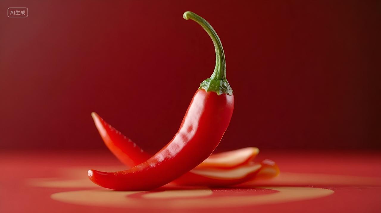 红辣椒的诱惑辣椒摄影辣椒特写壁纸宣传广告