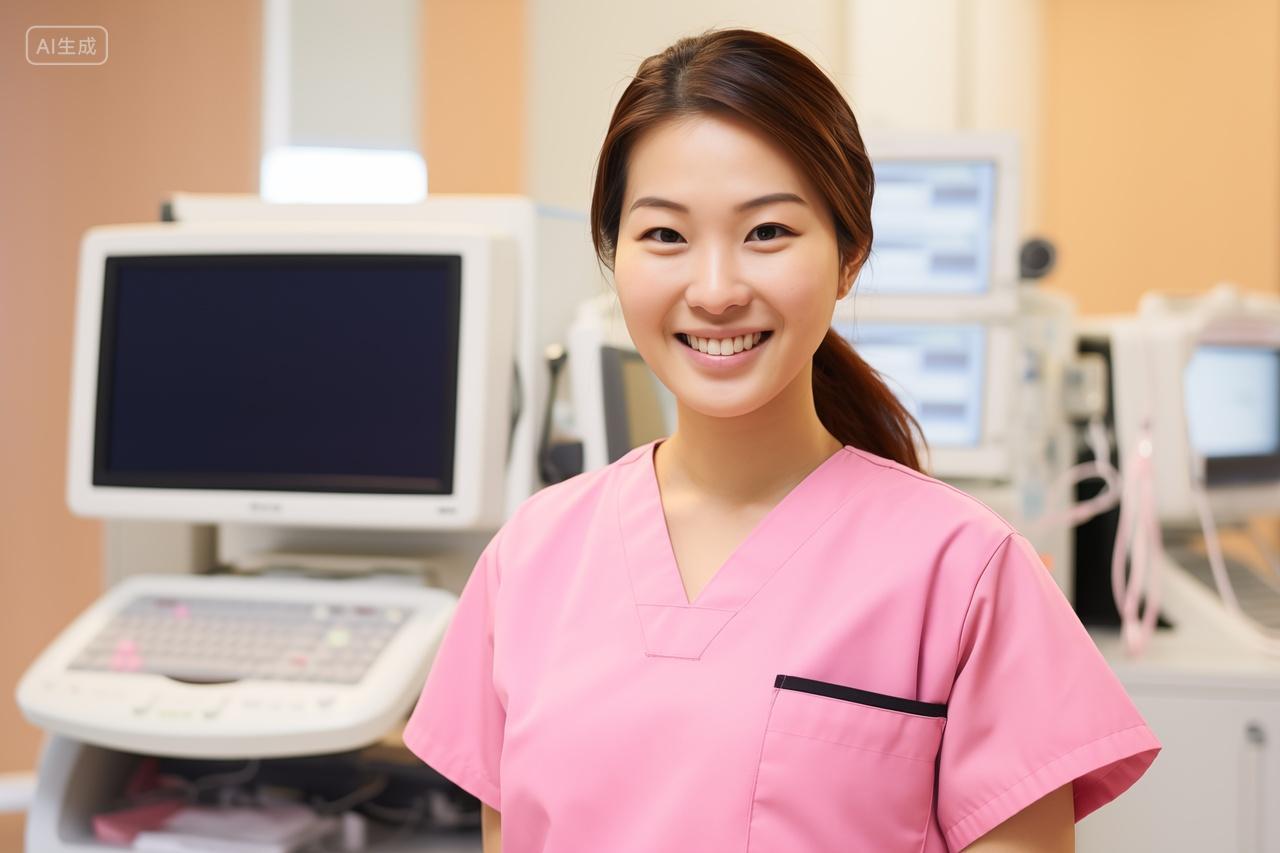 医护理人员微笑护士医疗机构