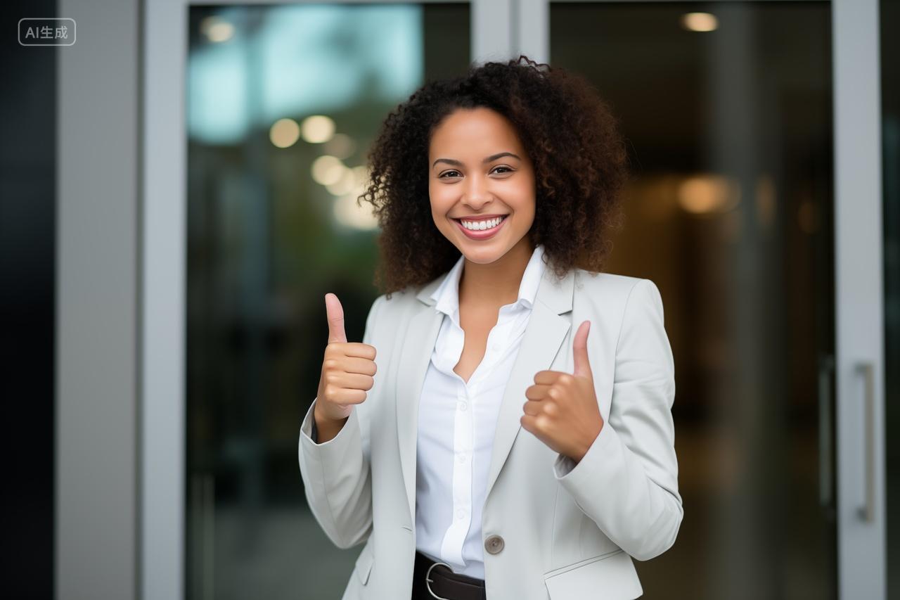 职场欧美女性的自信魅力商务活动