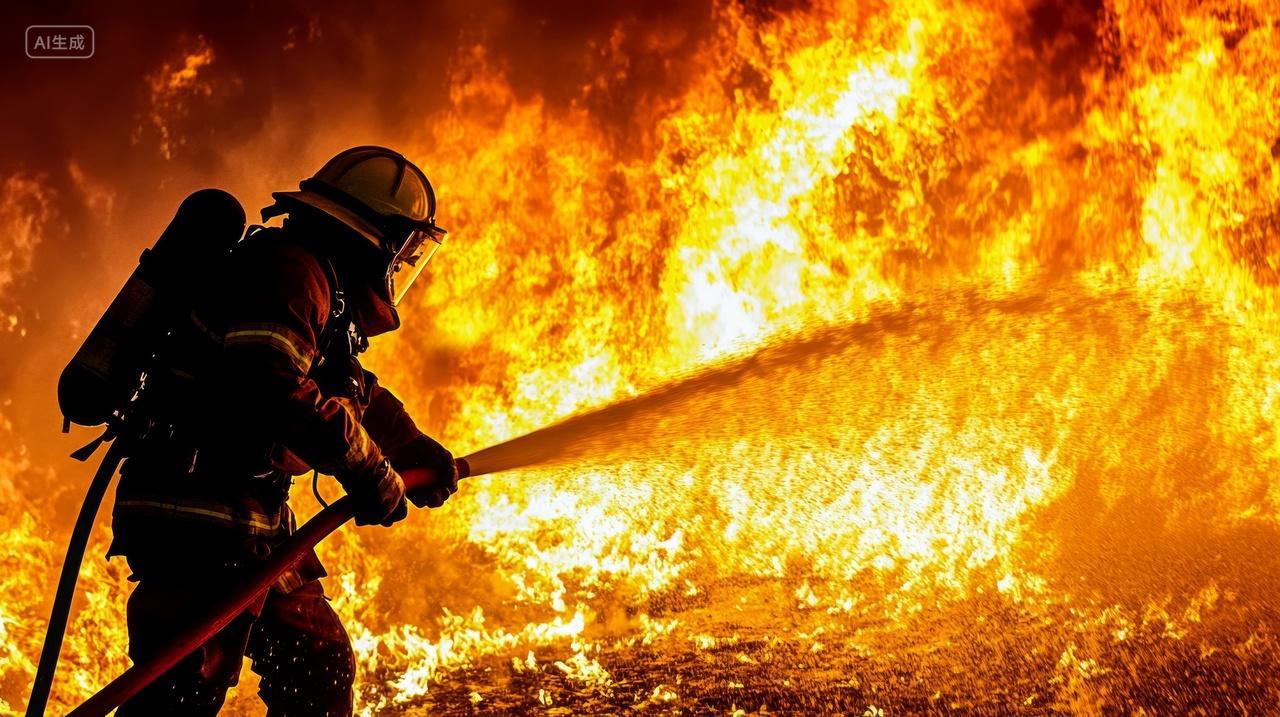 消防安全教育消防员灭火火警119全国消防日消防安全