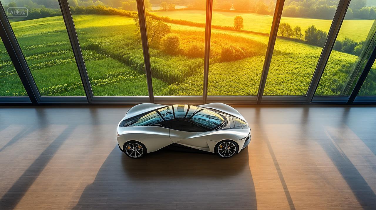 未来感跑车未来新能源汽车电车超跑豪车