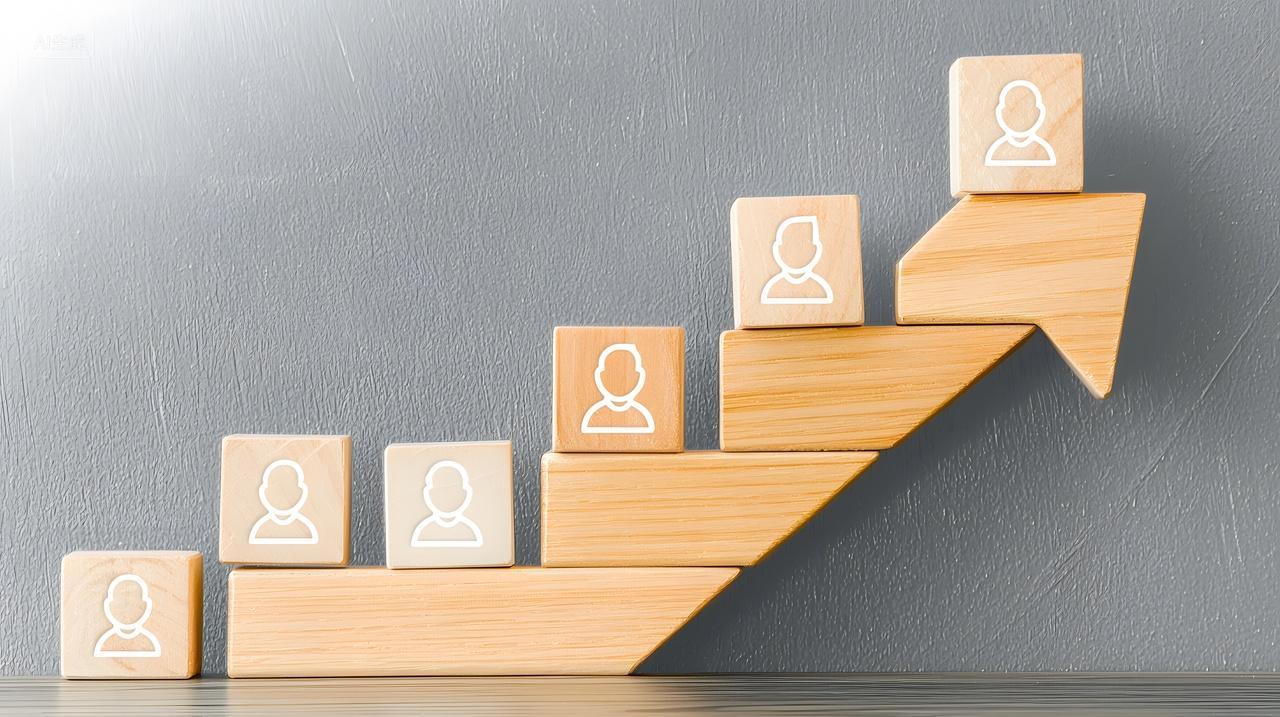 通过木块和数字来实现增长概念