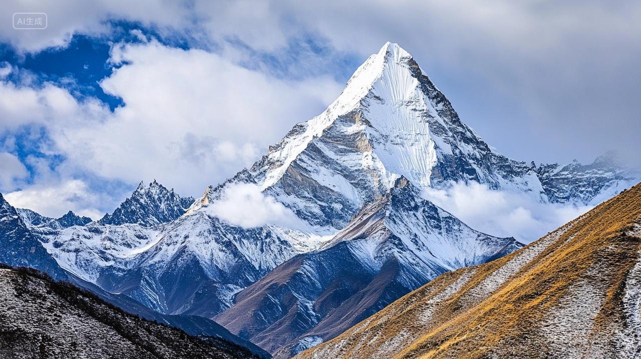四川甘孜贡嘎雪山主峰