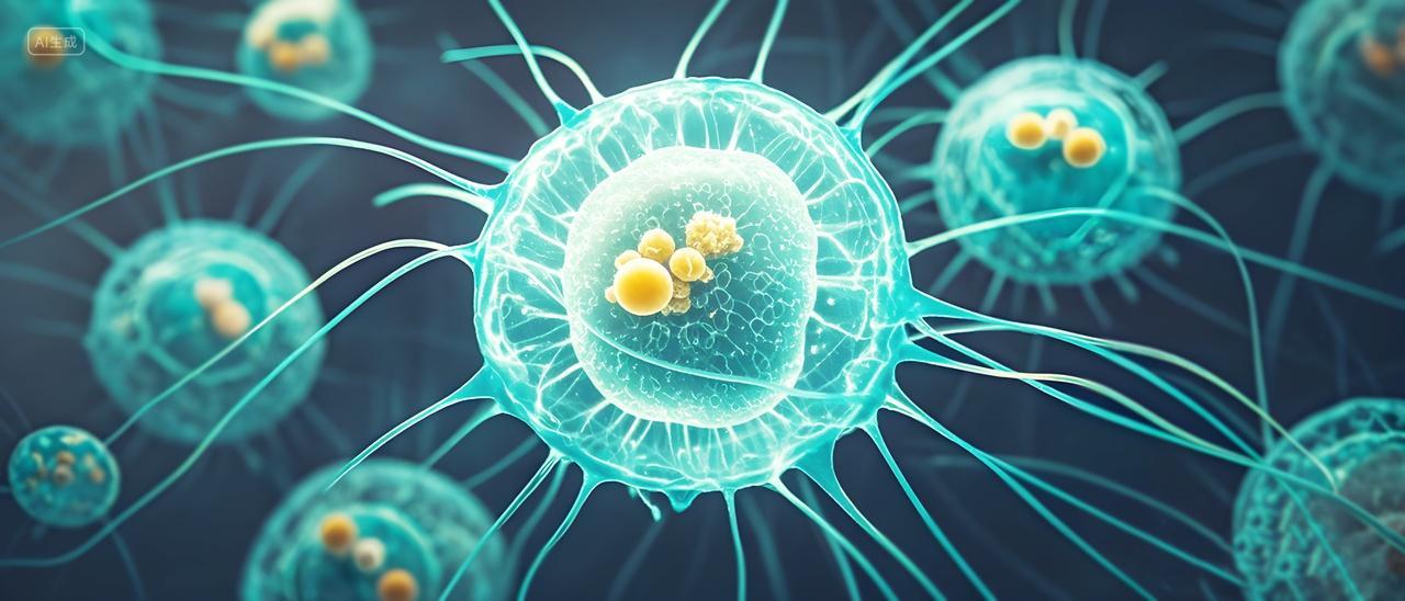 科技实验研究所细胞分裂高清图片