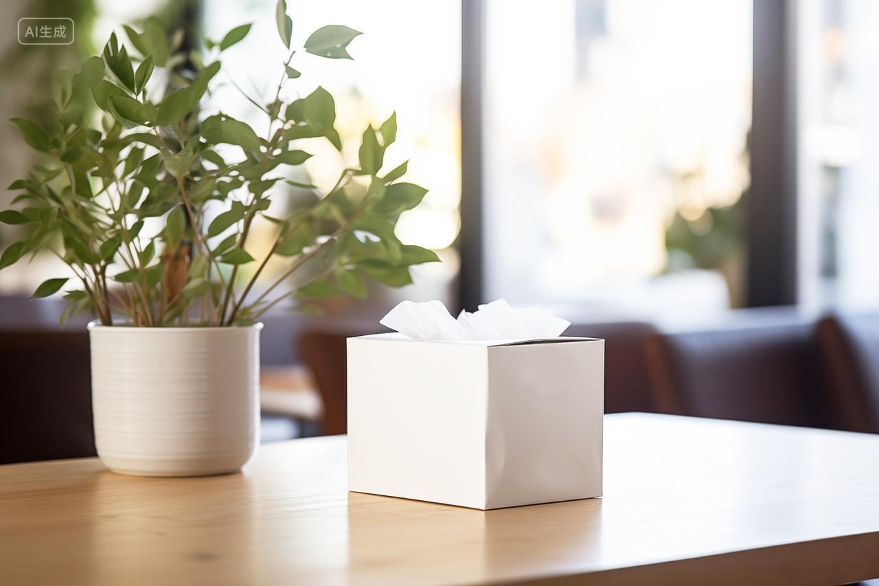 纸巾盒简约桌面摆设家居日常