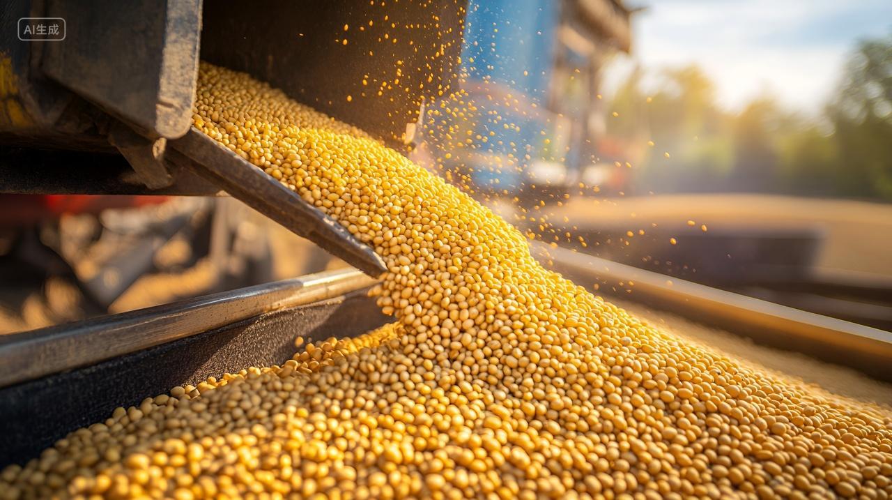 有机黄豆农名丰收节农家大豆农村农业壁纸