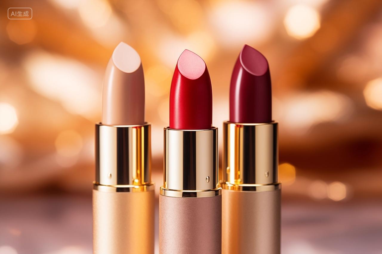 三支唇膏口红化妆品美妆时尚礼品