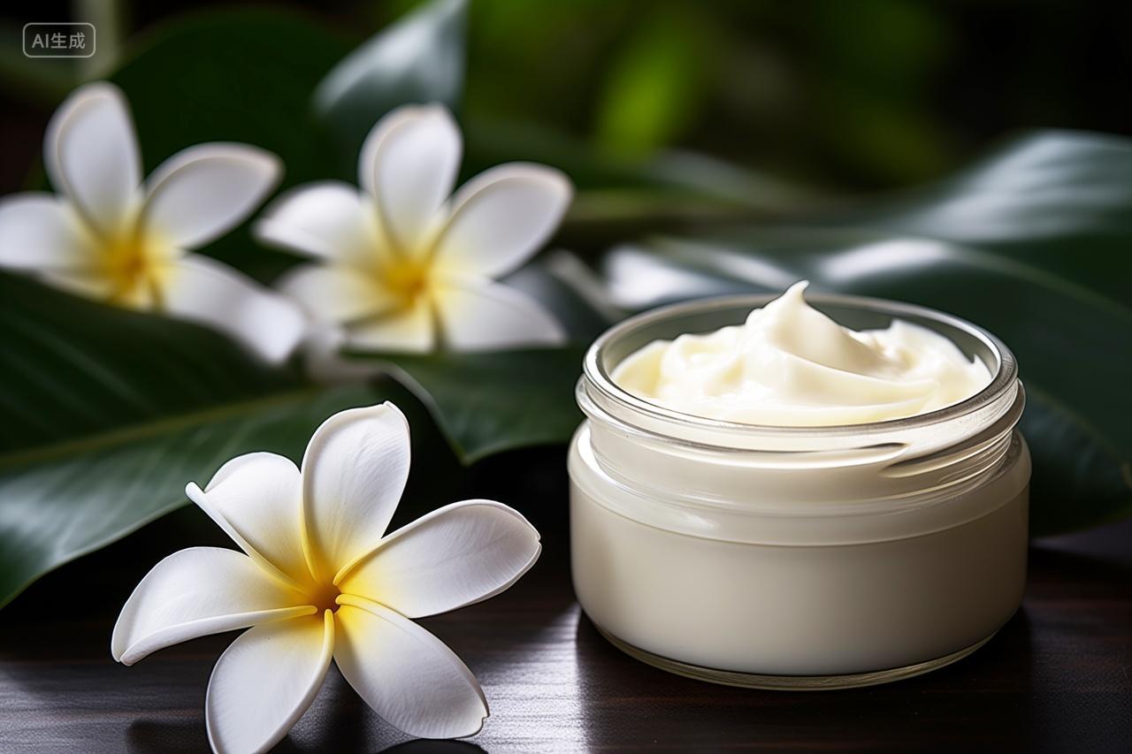 护肤品面霜保湿天然植物花香护肤品