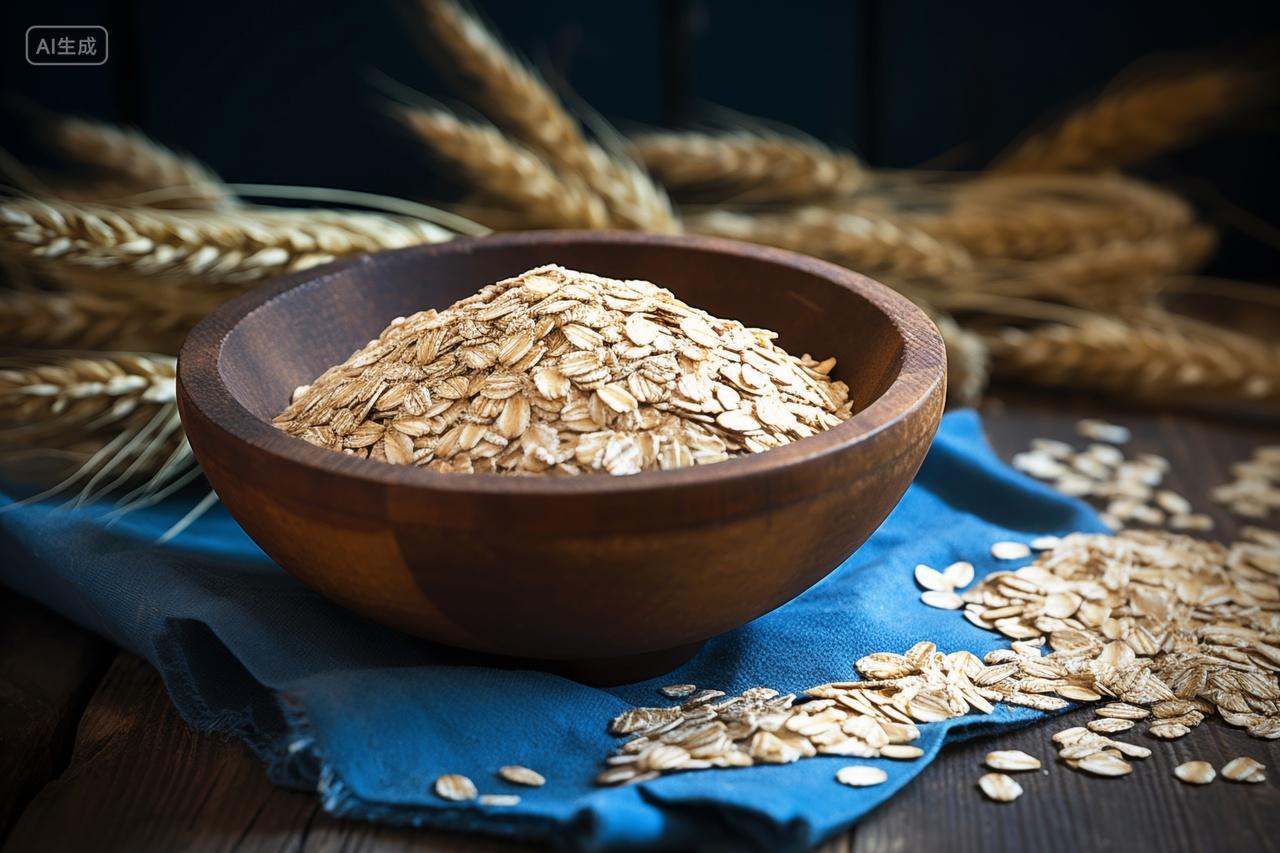 燕麦片早餐谷物健康营养美味