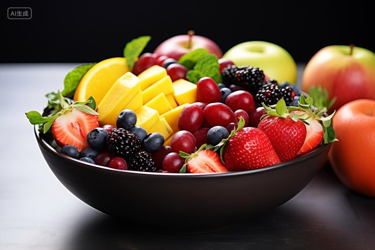 水果拼盘现切水果沙拉营养健康