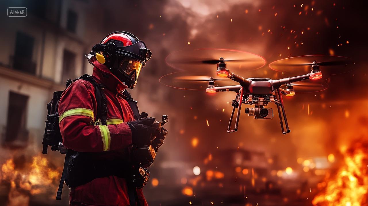 无人机消防抢险救灾