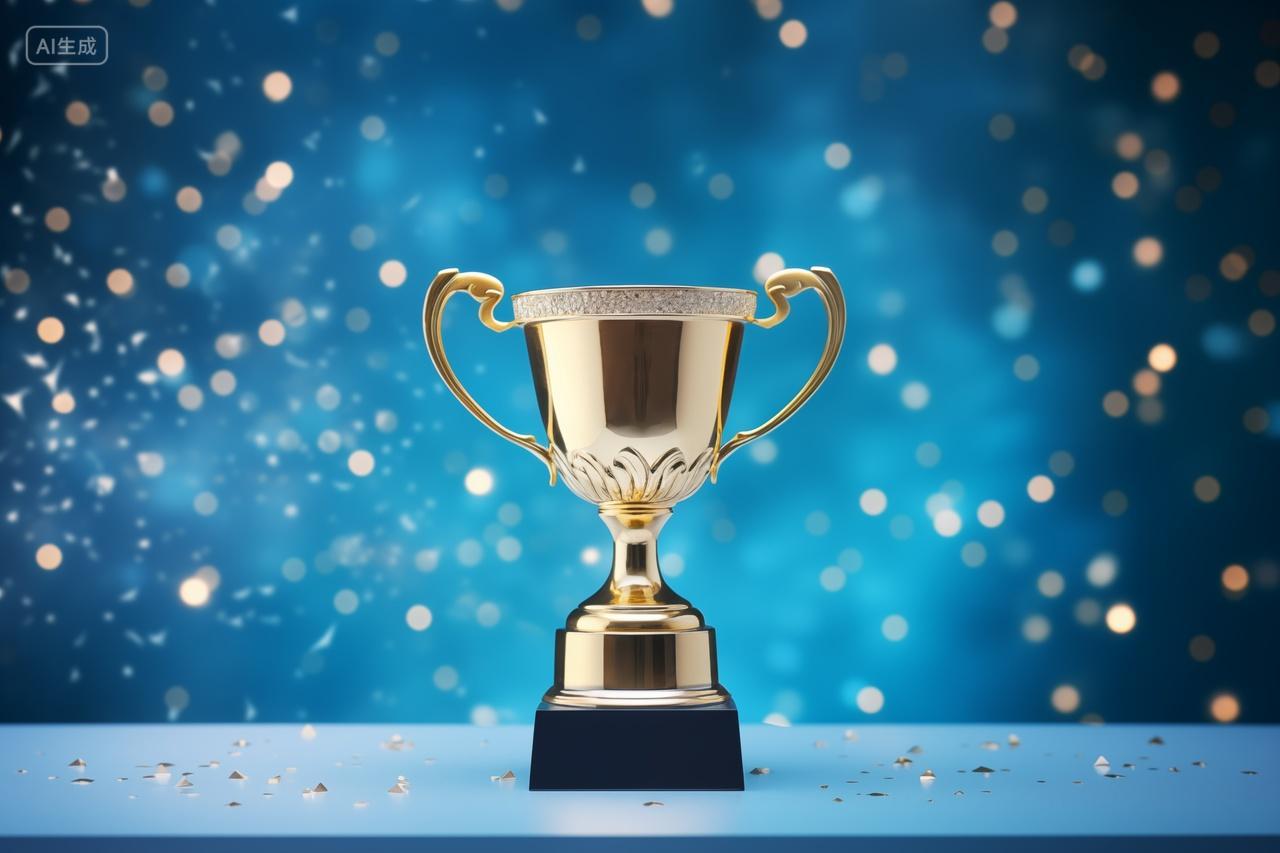 奖杯金奖杯冠军第一名颁奖