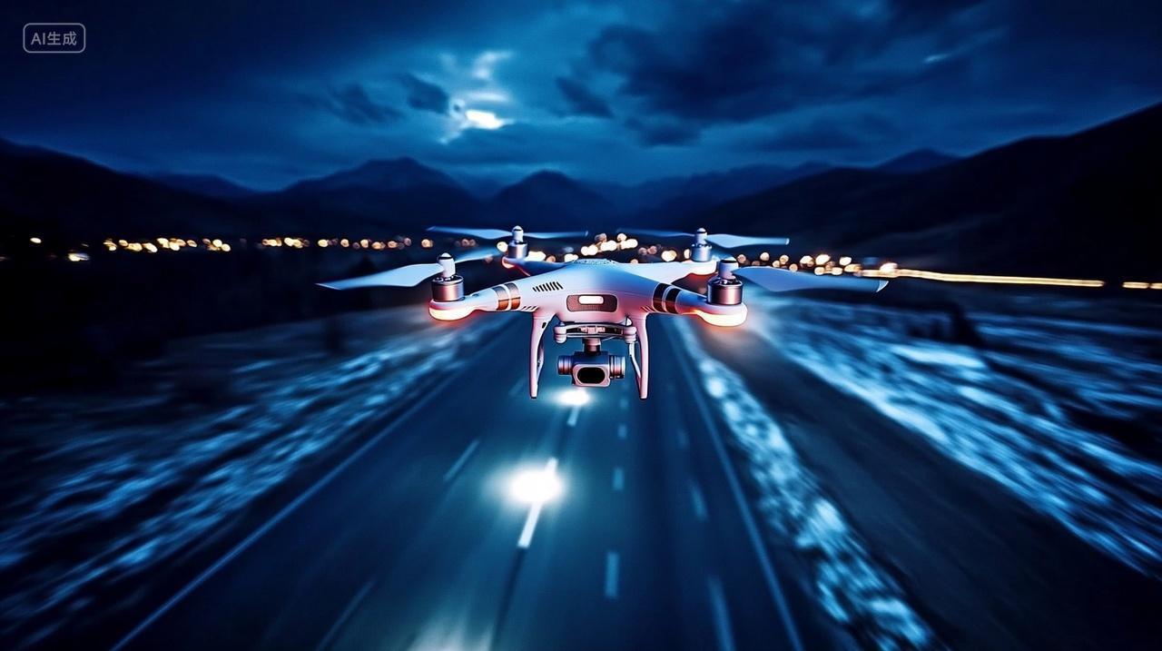 无人机夜间探测