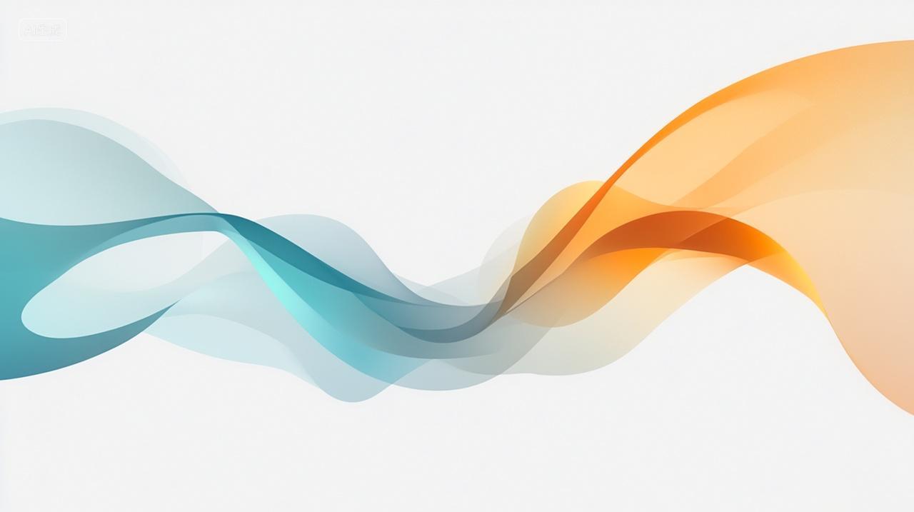 摘要波形可循环背景