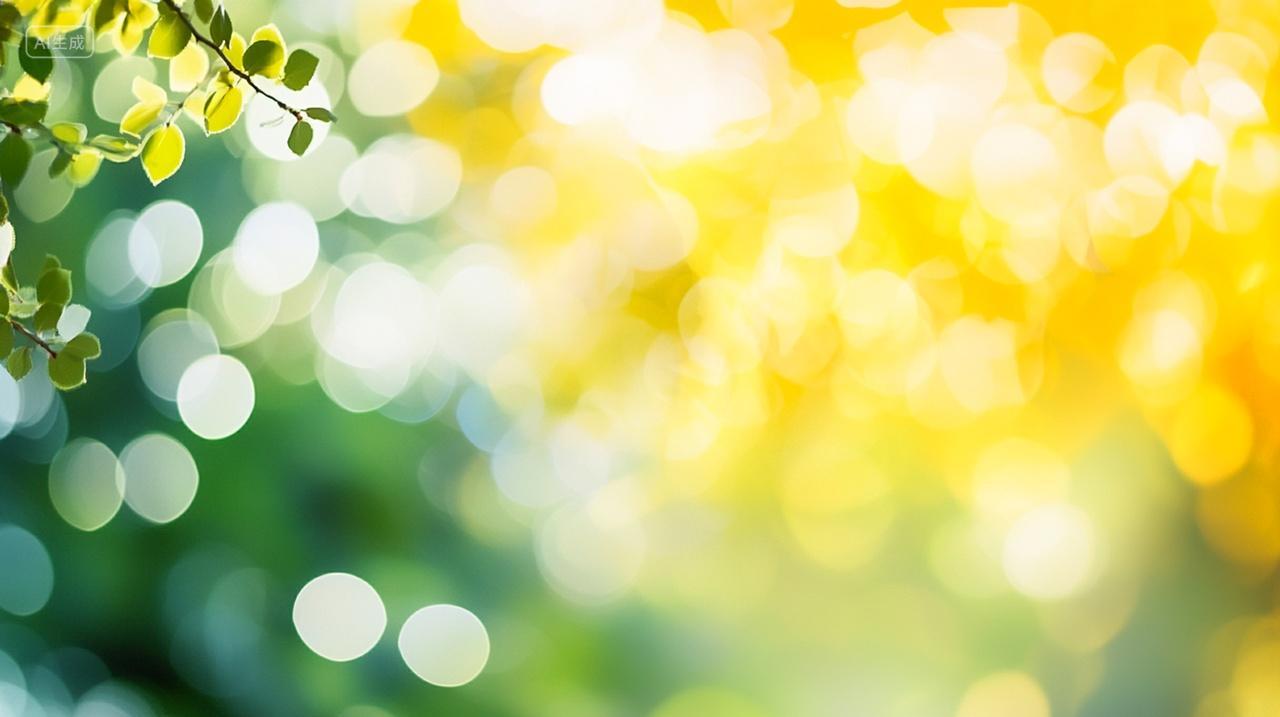 绿色模糊抽象背景