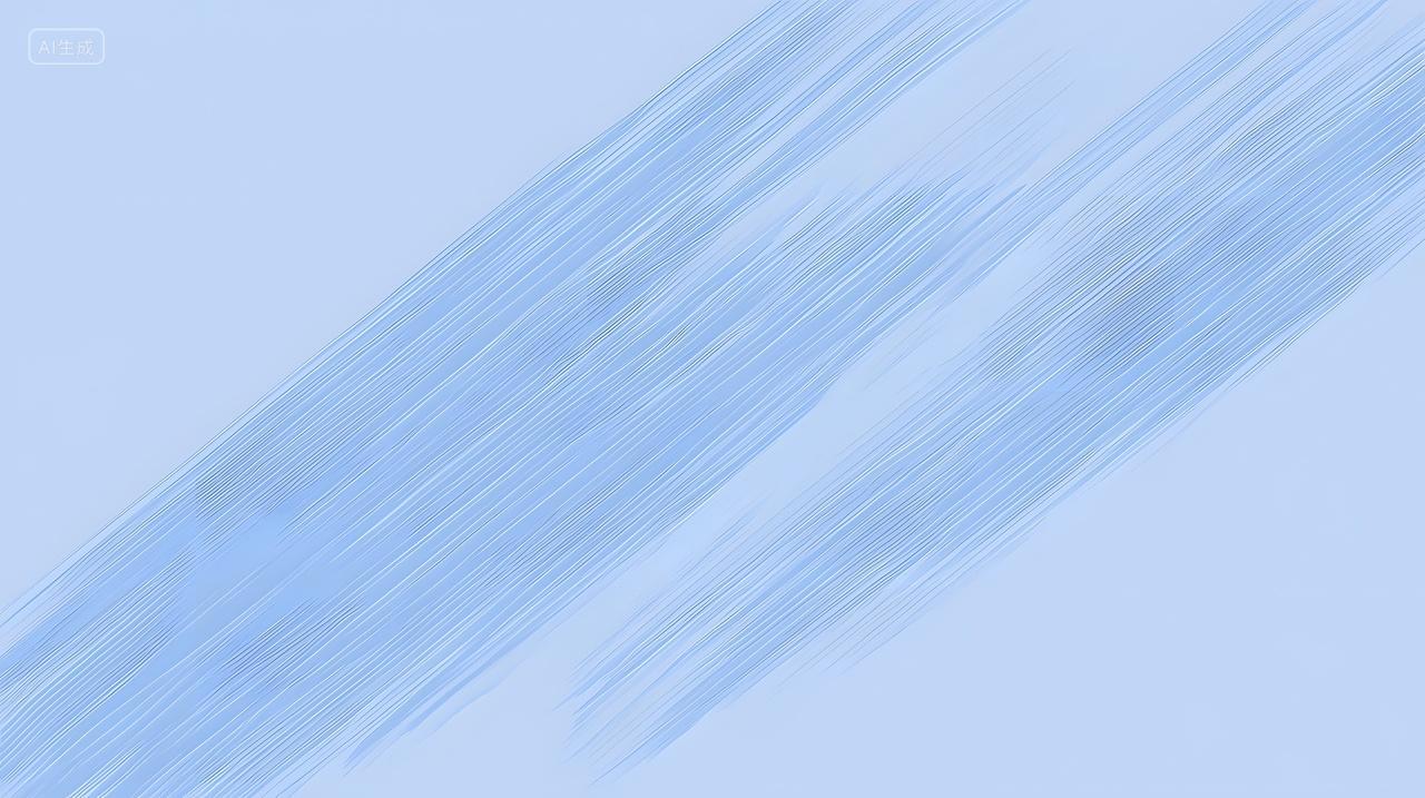 柔和蓝色抽象背景带有柔和笔触