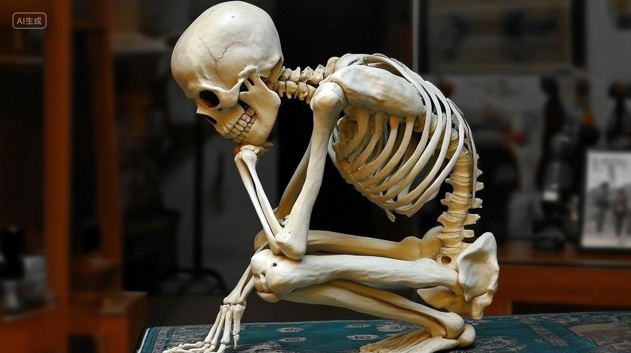 骷髅骨架万圣节