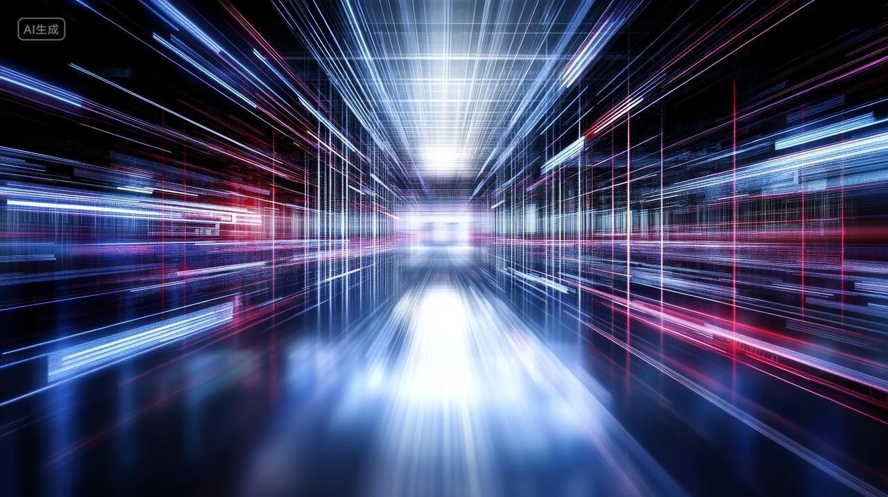 科技未来数字空间背景