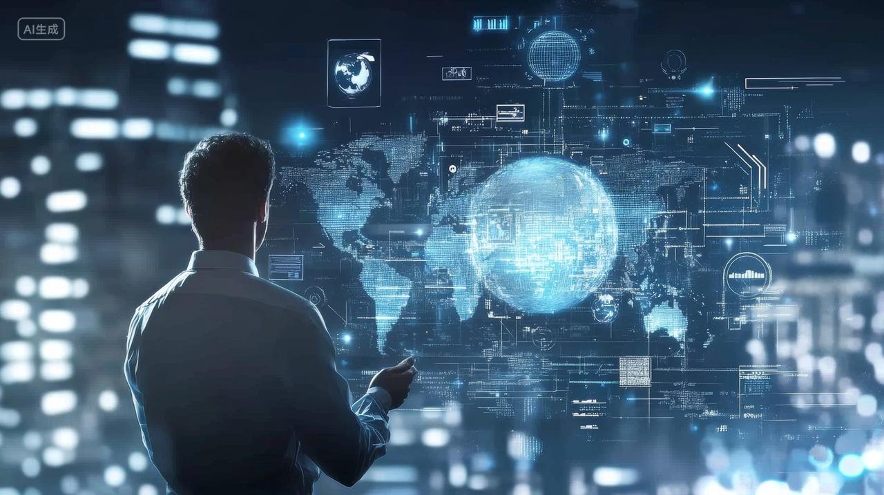 人走向科技未来互联网创新引领将来