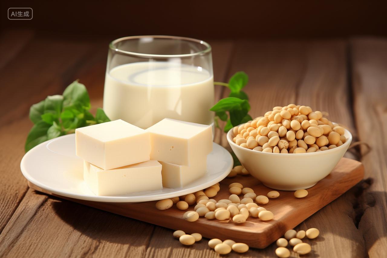 新鲜嫩豆腐豆奶豆子豆制品